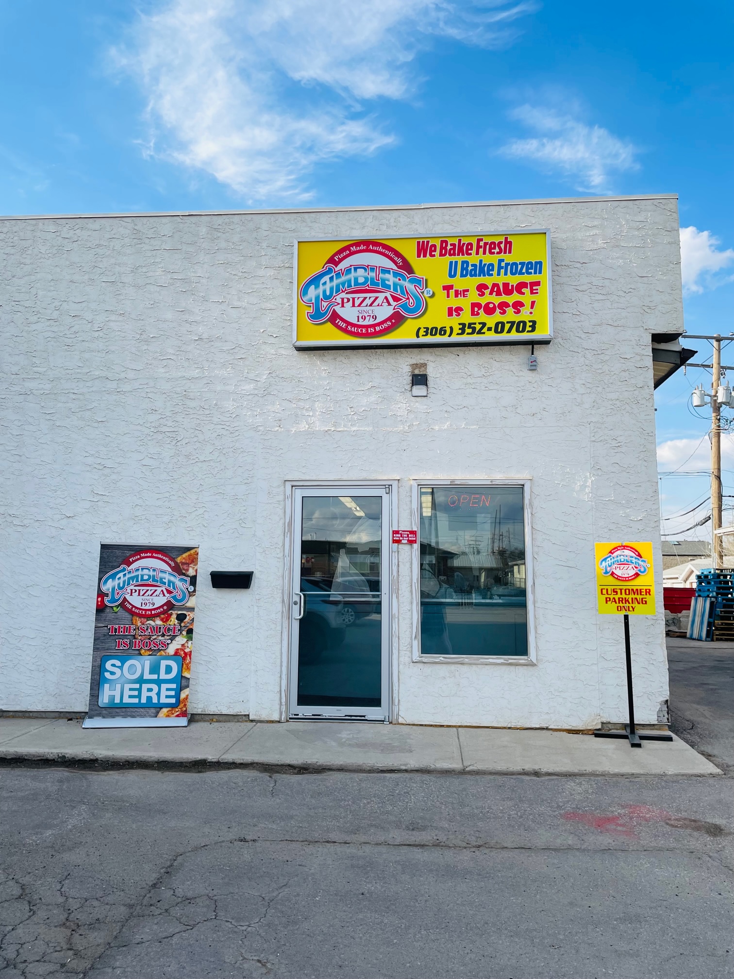 Contact Us Tumblers Pizza The Sauce is Boss!